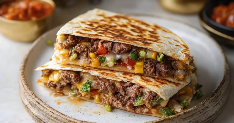 Beef Quesadillas