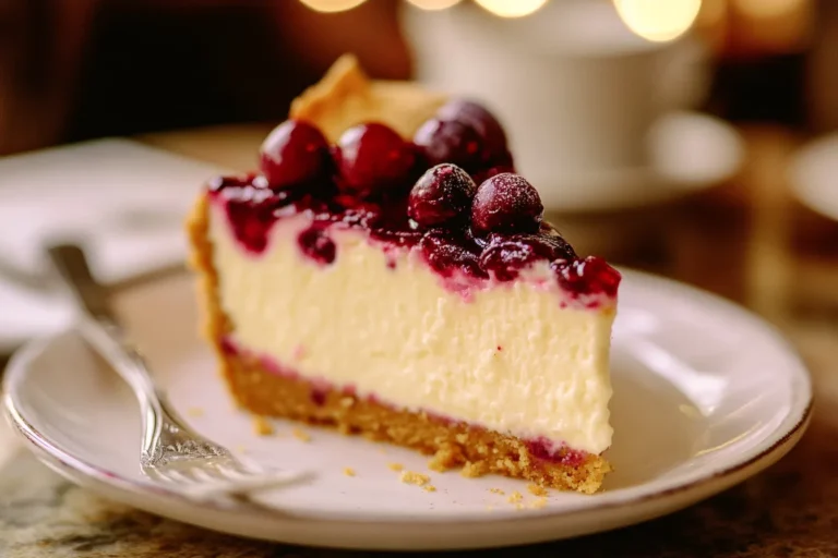 Cranberry-Cheesecake