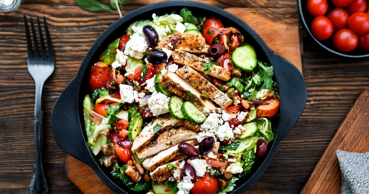 Greek Chicken Salad Recipe