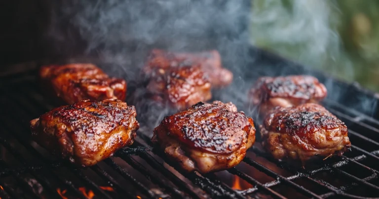 smoked chicken thighs