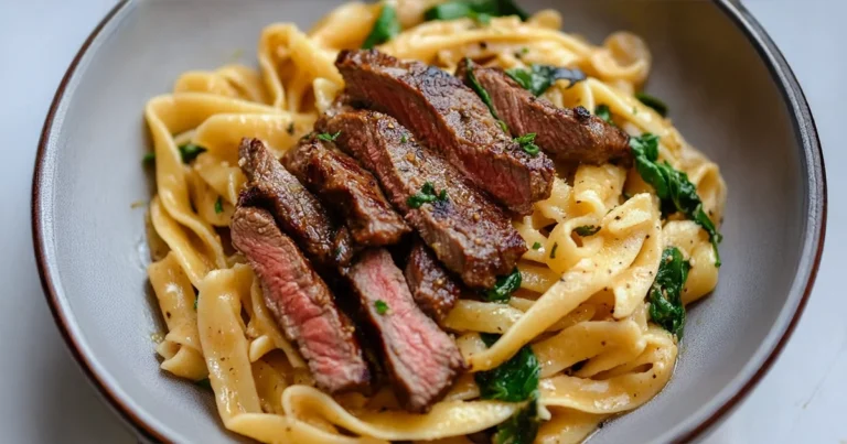Easy Steak Pasta