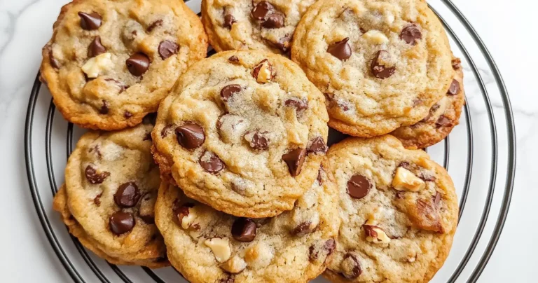 Chocolate Chip Walnut Cookies
