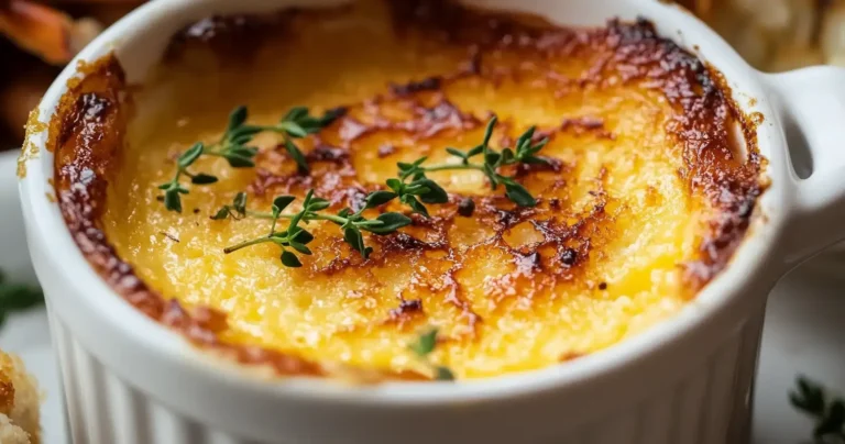 Crab Brulee Recipe