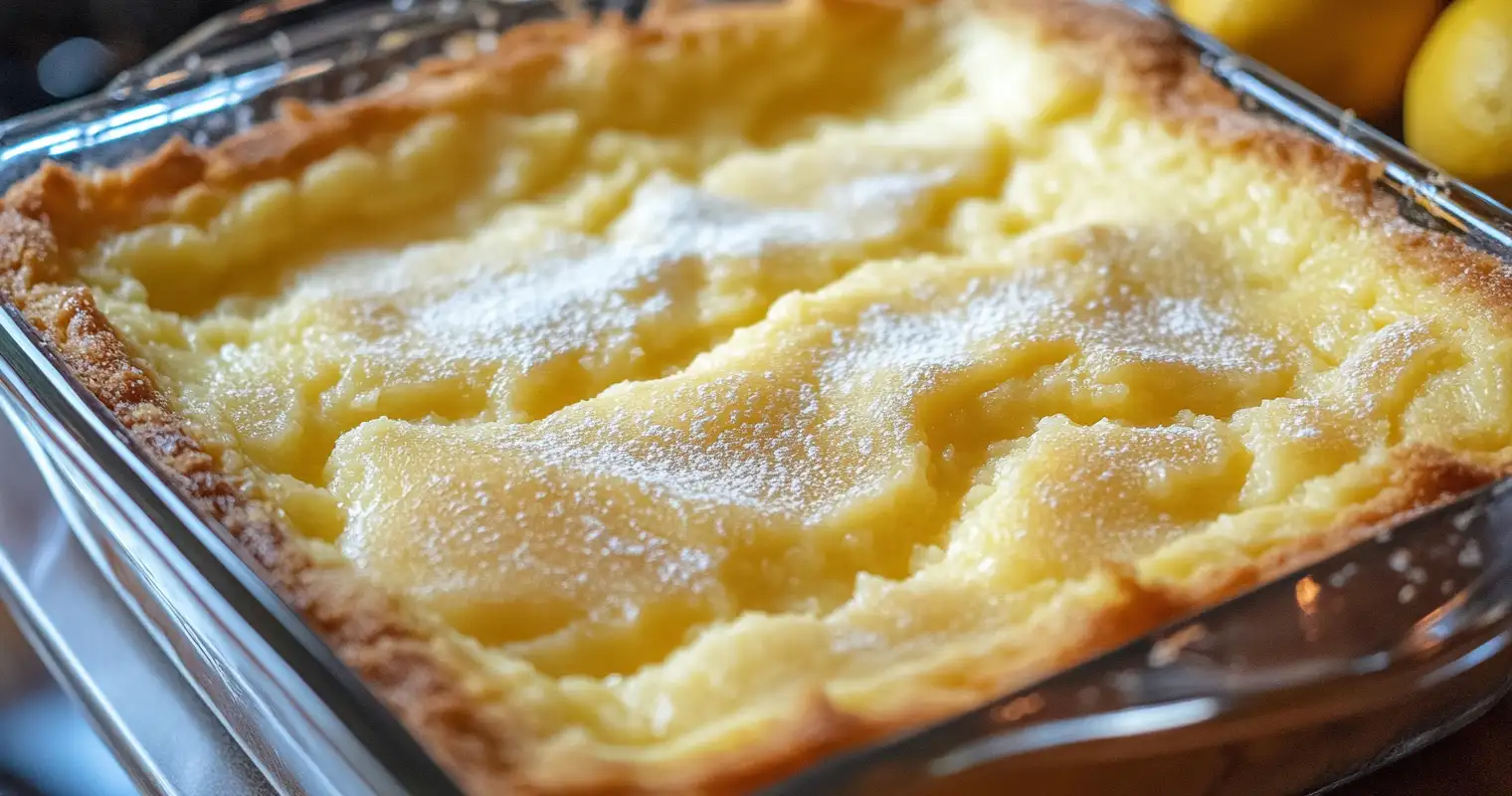 lemon cream cheese dump cake